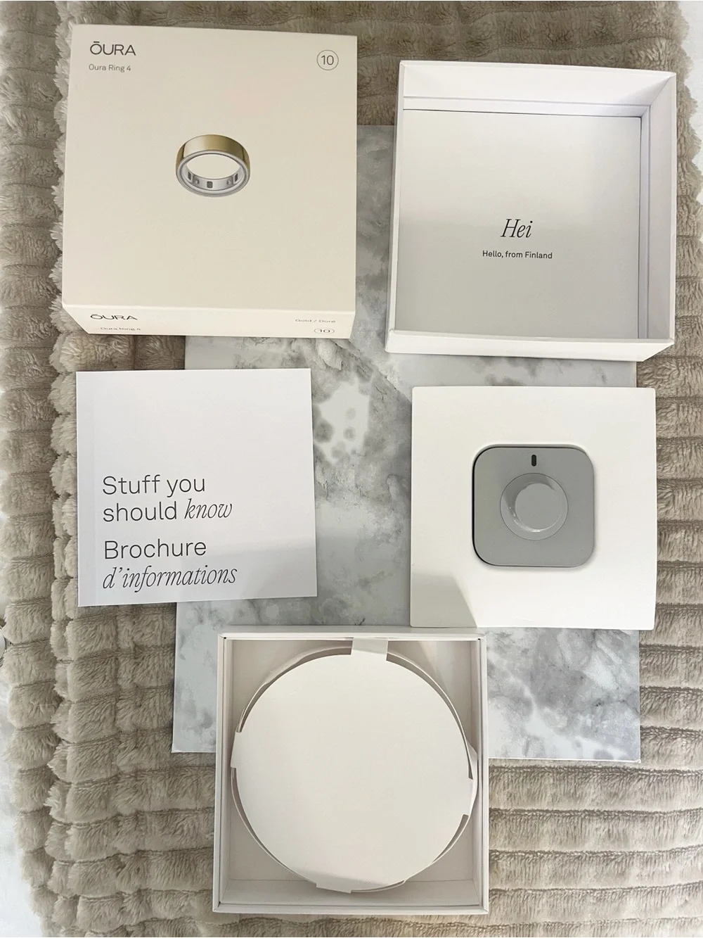 ✨NEW!✨ Oura Ring Gen 4 Gold (2 Ring Set)